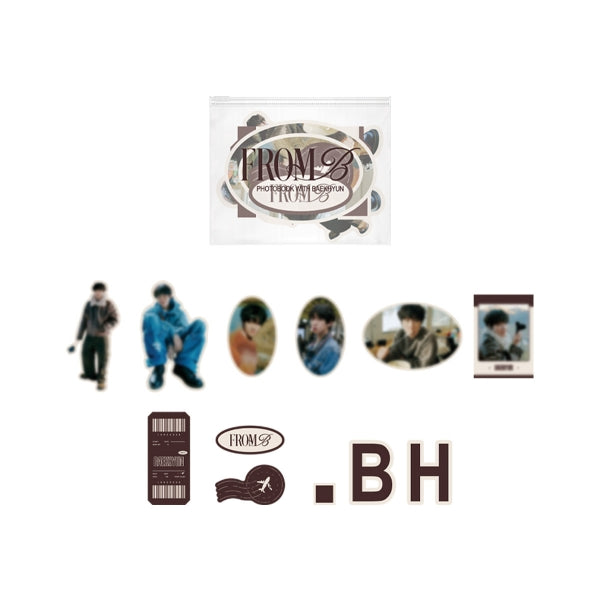 Baekhyun Photobook with Baekhyun From B Official MD