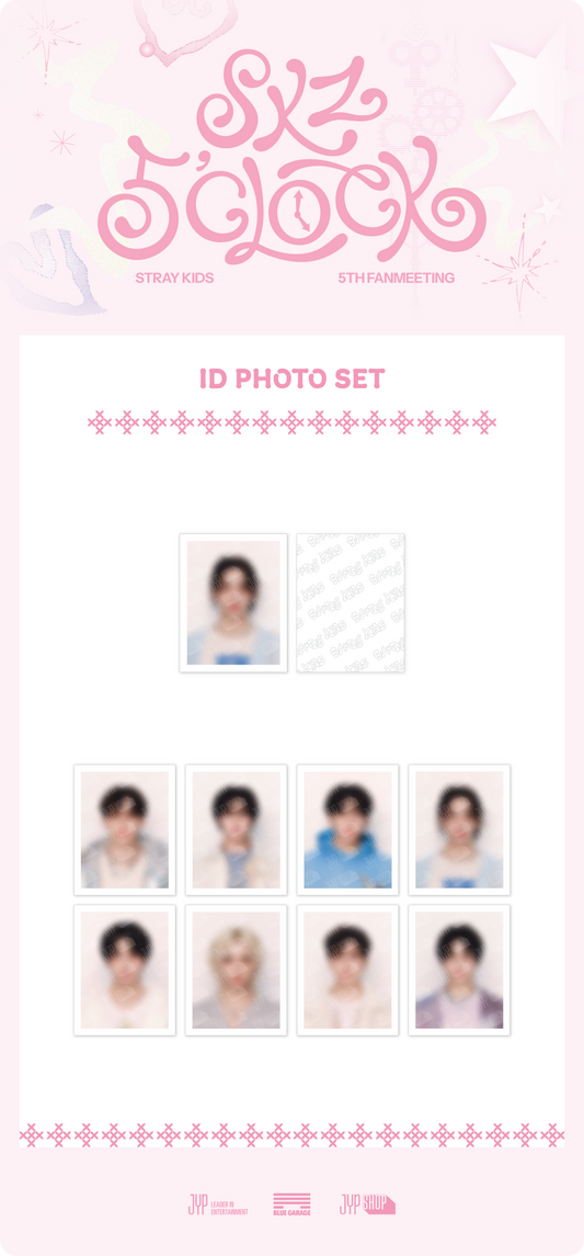 Stray Kids 5th Fanmeeting SKZ 5'CLOCK Official MD - ID Photo Set