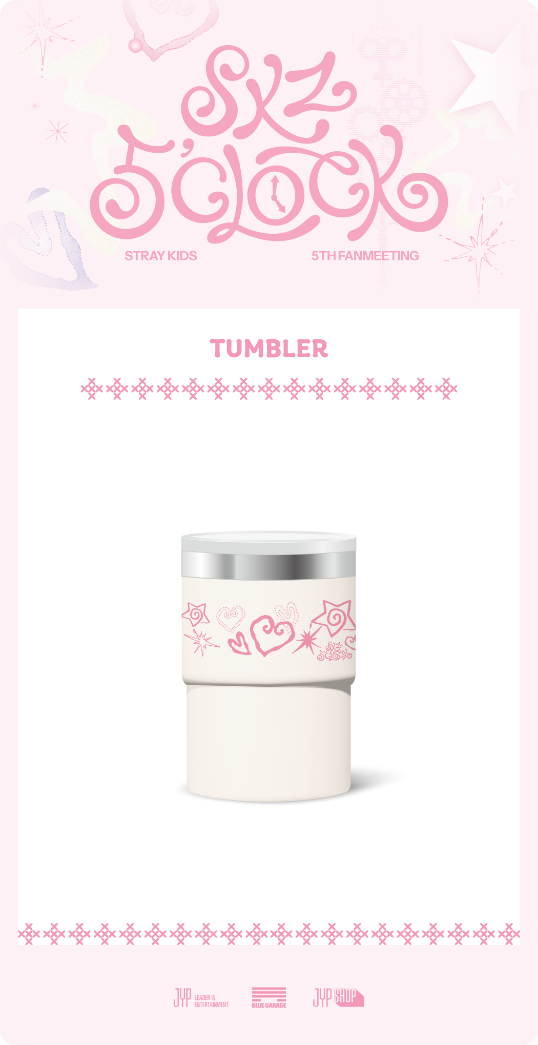Stray Kids 5th Fanmeeting SKZ 5'CLOCK Official MD - Tumbler