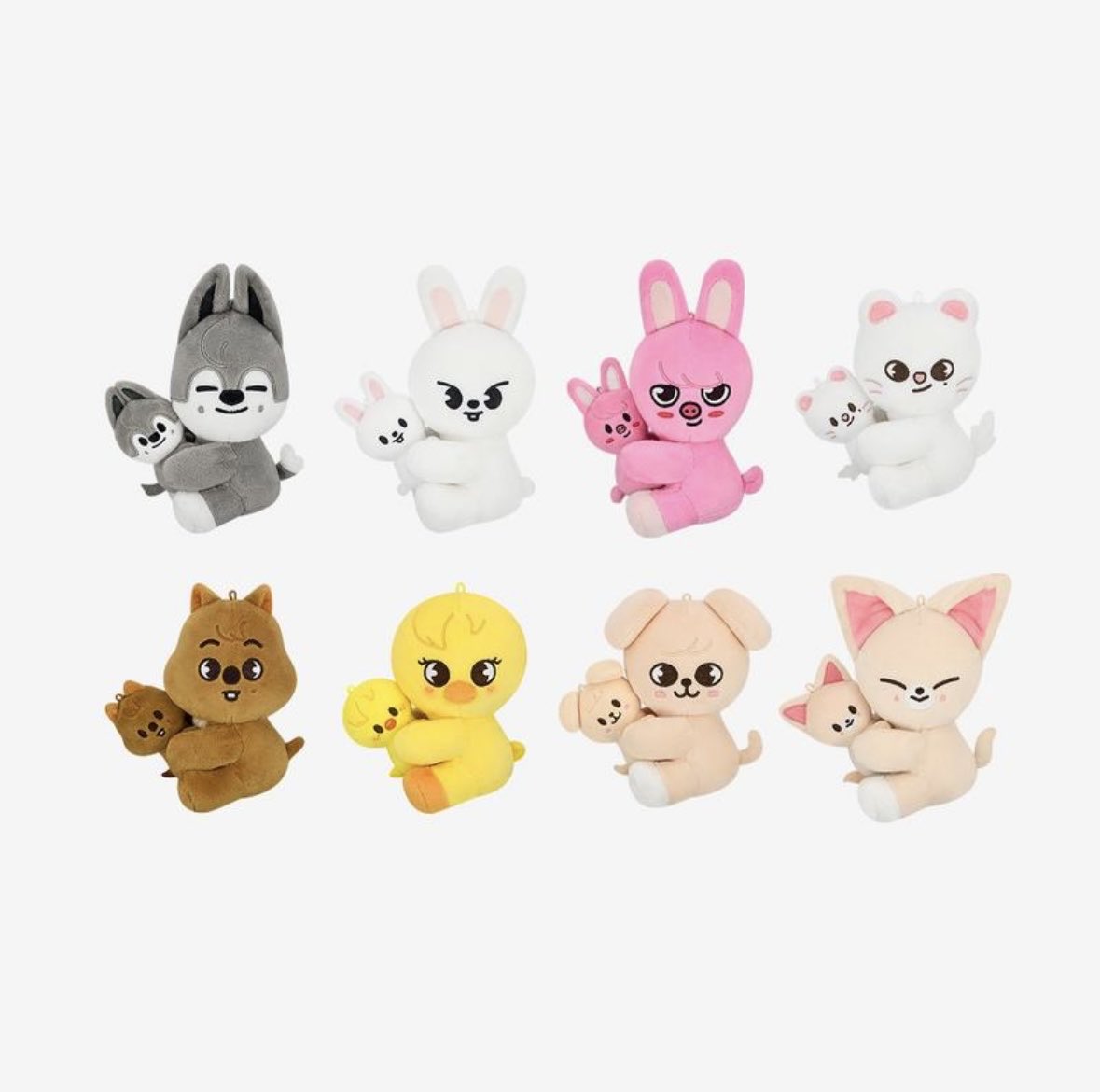 Stray Kids dominATE : celebrATE Official MD - SKZOO Magnet Plush Set
