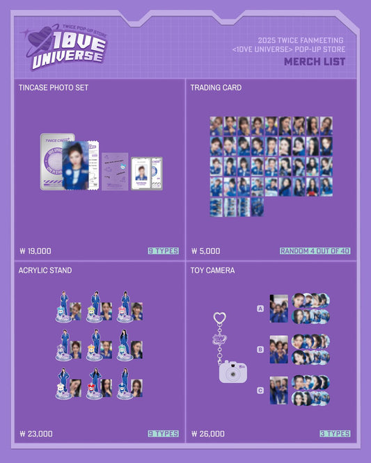 Twice 2025 Fanmeeting 10VE Universe Official MD