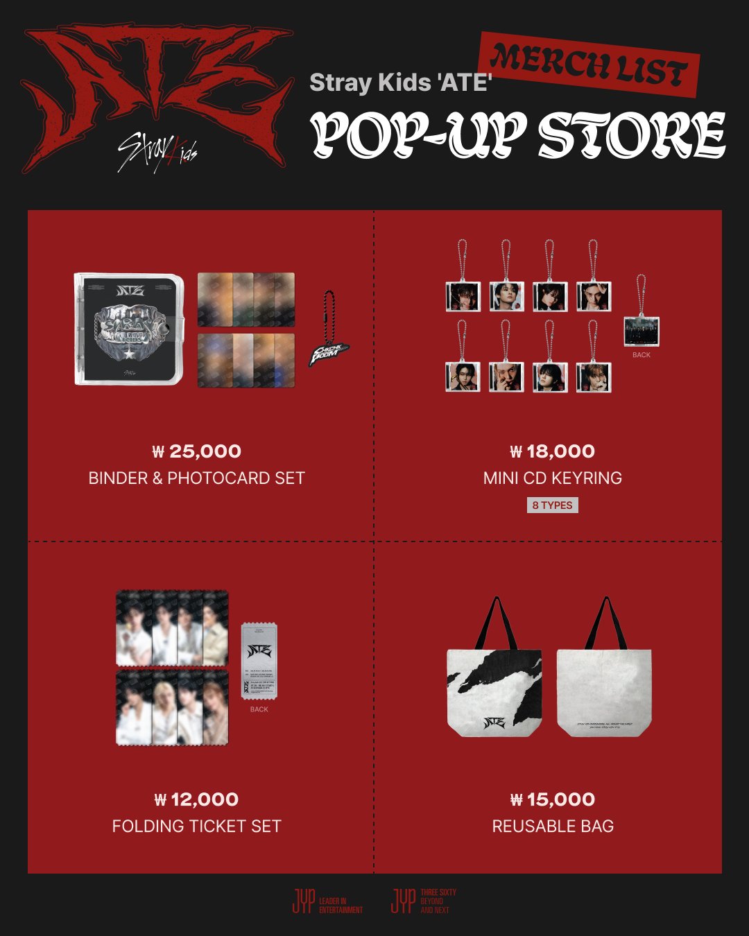 Stray Kids Ate Pop-Up Official MD