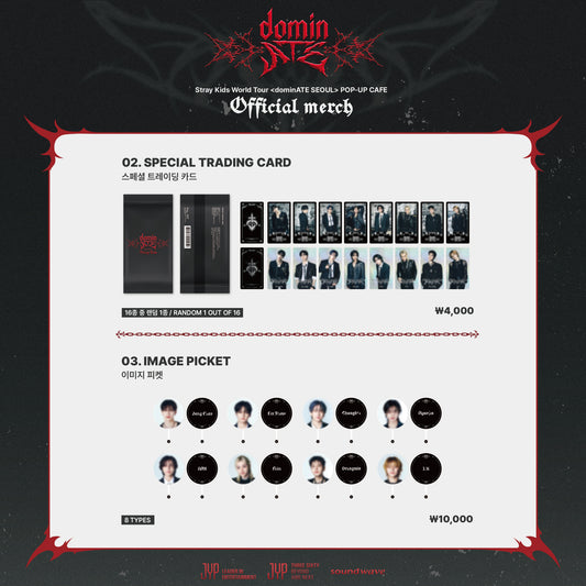 Stray Kids World Tour dominATE Seoul Official MD