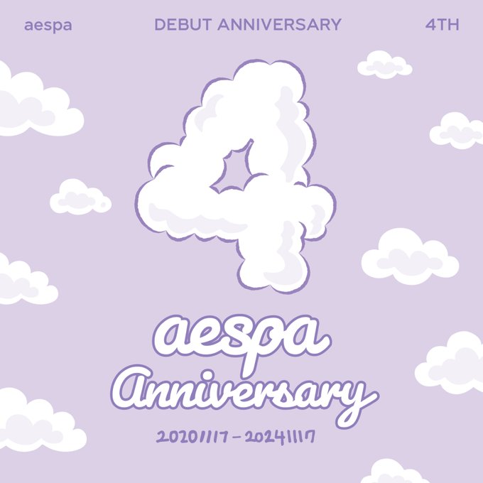 aespa 4th Anniversary Official MD
