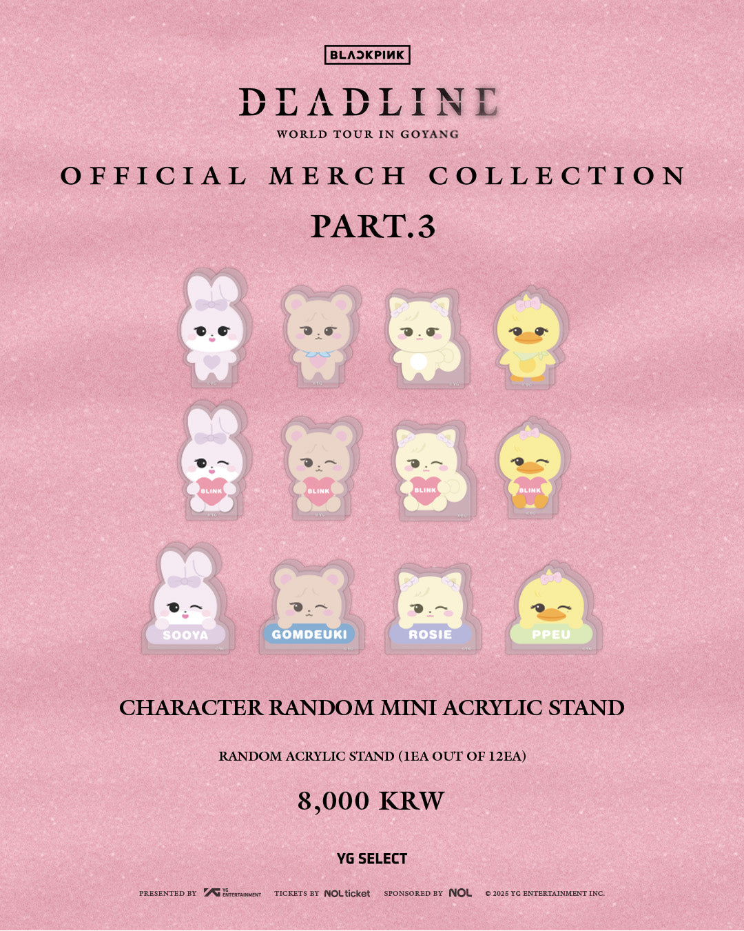 Blackpink World Tour Deadline in Goyang Official MD