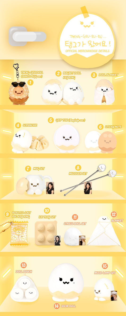 Taeyeon Taeng-Geu-Ru-Ru Official MD