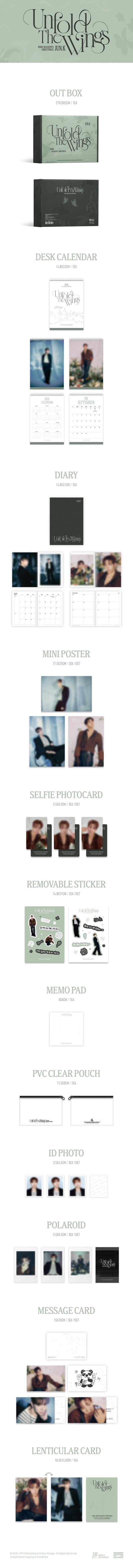 Jun.K 2026 Season's Greetings Unfold The Wings