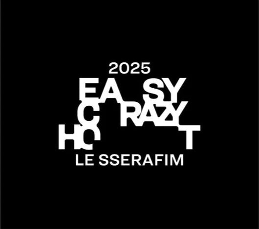 Le Sserafim 2025 Tour Easy Crazy Hot Mini Photocard
