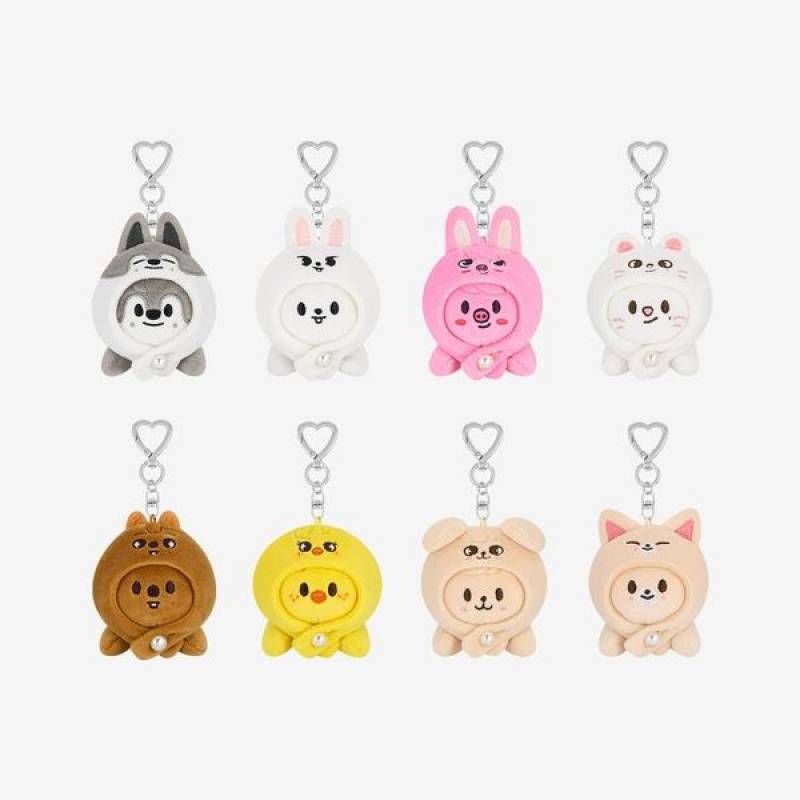 Stray Kids dominATE : celebrATE Official MD - SKZOO Keyring Lying Ver.