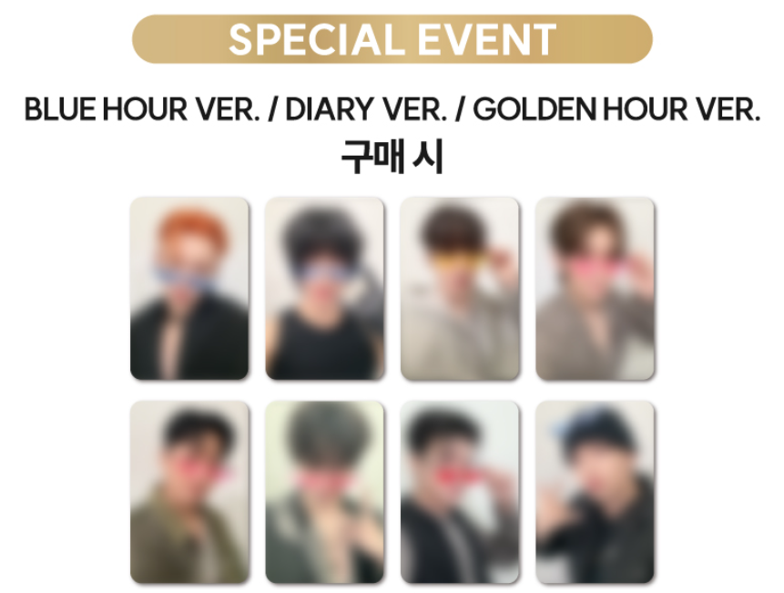 Screenshot of ATEEZ Golden Hour Part.1 album cover by Soundwave POB, featuring vibrant artwork and band members.