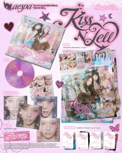 aespa Kiss N Tell (Poster Ver.)