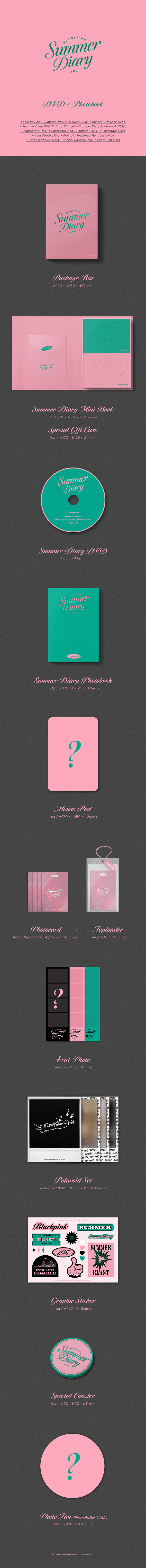 Blackpink 2021 Summer Diary DVD