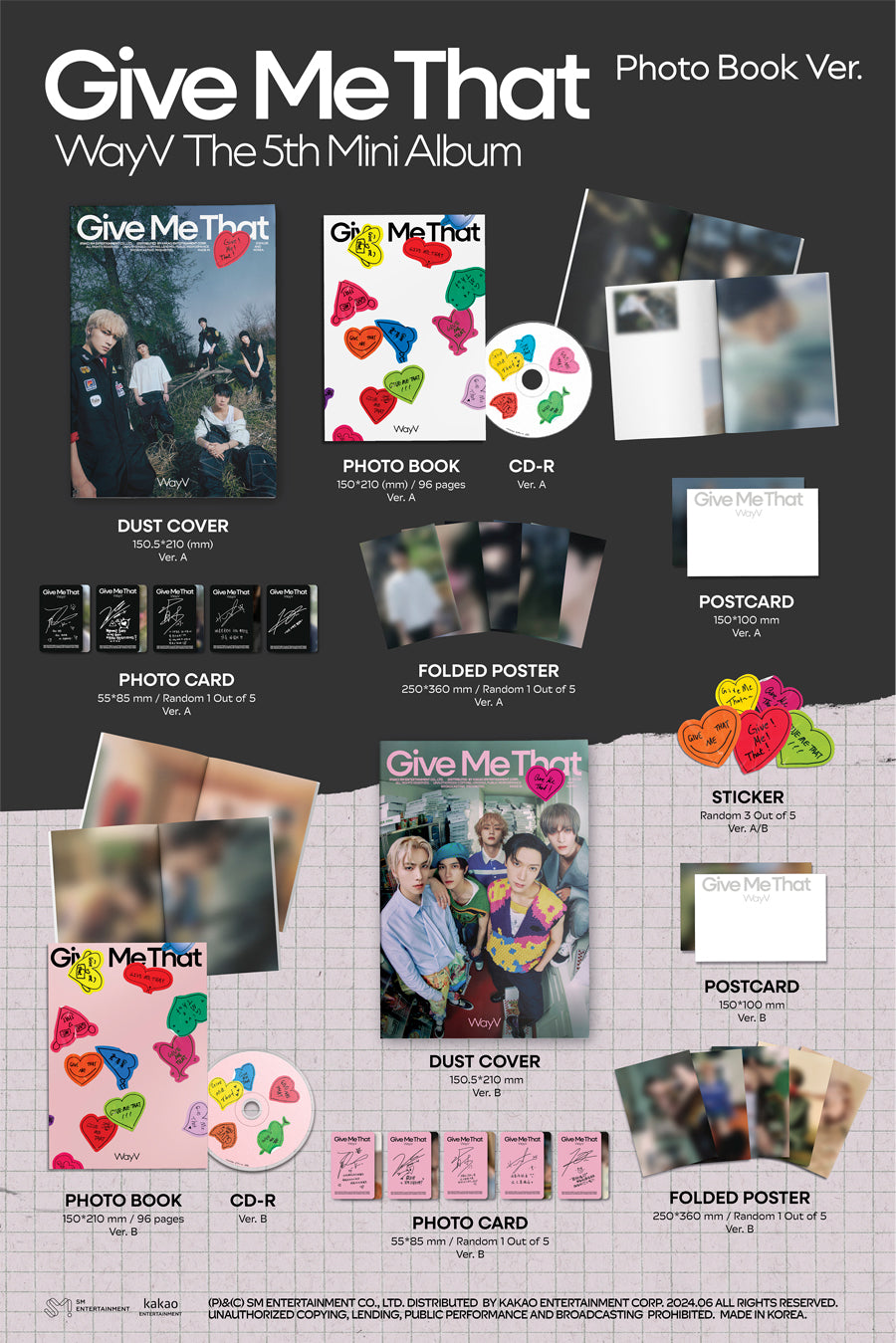 WayV Give Me That (Photobook Ver.)