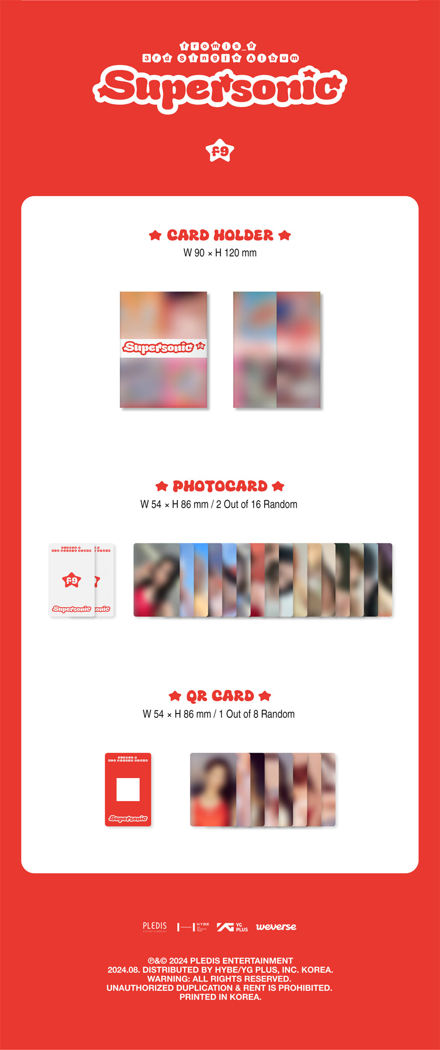 fromis_9 Supersonic (Weverse Albums Ver.)