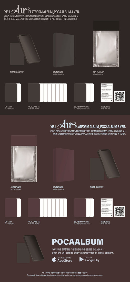 Yeji Air (Platform Album Pocaalbum Ver.)