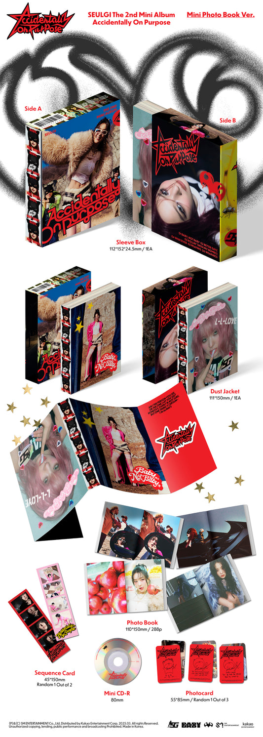 Seulgi Accidentally on Purpose (Mini Photobook Ver.)