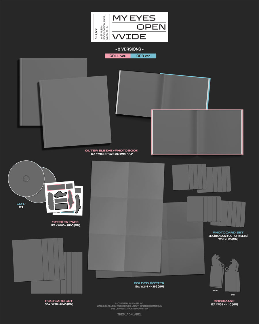 MEOVV My Eyes Open VVide (Photobook Ver.)