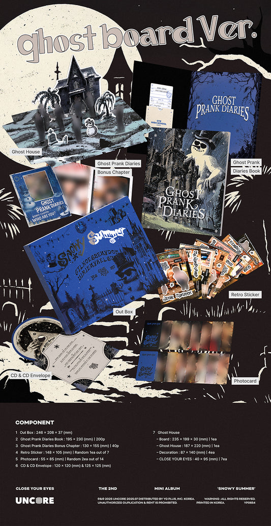 Close Your Eyes Snowy Summer (Ghost Board Ver.)