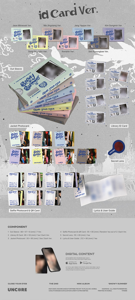 Close Your Eyes Snowy Summer (ID Card Ver.)