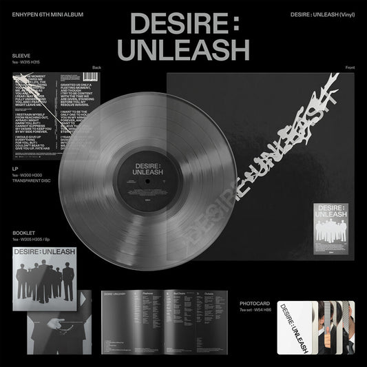Enhypen Desire : Unleash (LP Ver.)