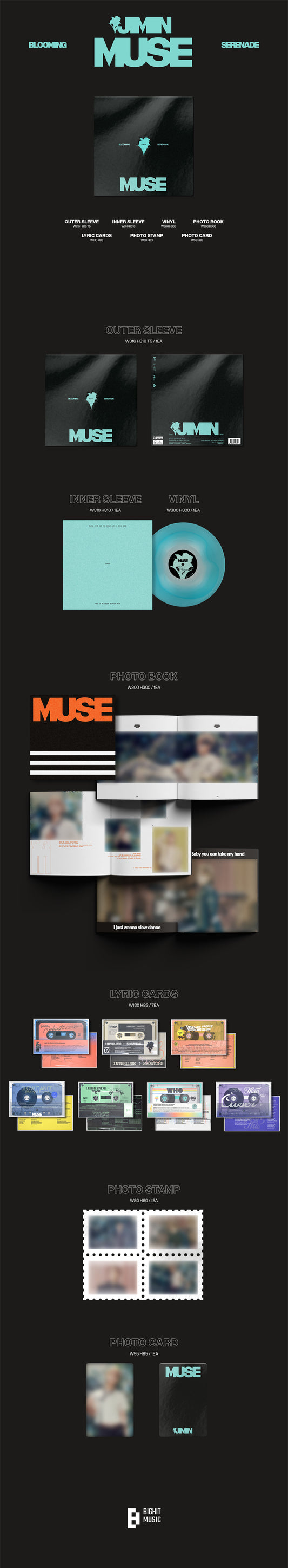 Jimin Muse (LP Ver.)