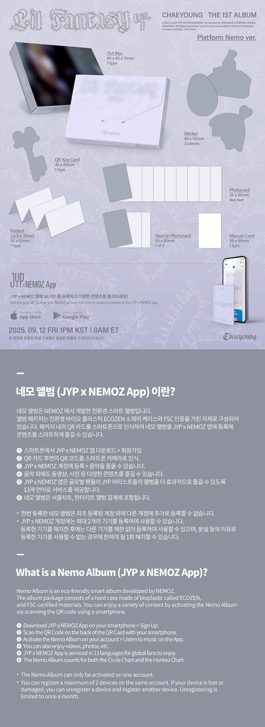 Chaeyoung Lil Fantasy Vol.1 (Platform Nemo Ver.)
