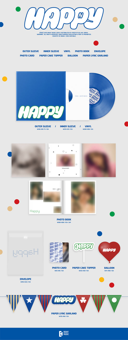 Jin Happy (LP Ver.)