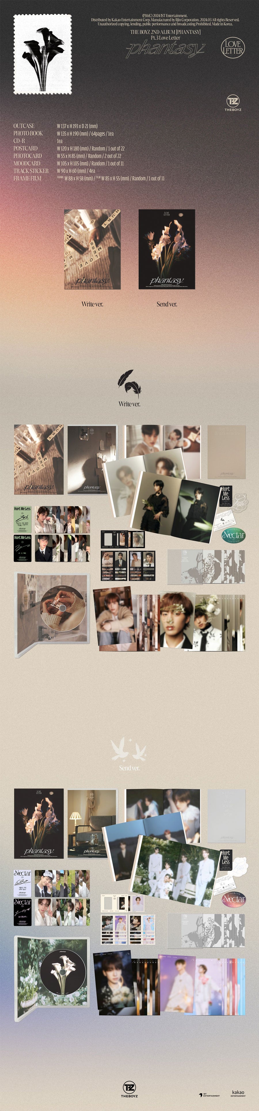 The Boyz Phantasy Pt.3 Love Letter