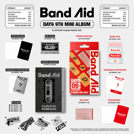 DAY6 Band Aid (Platform Album Nemo Ver.)