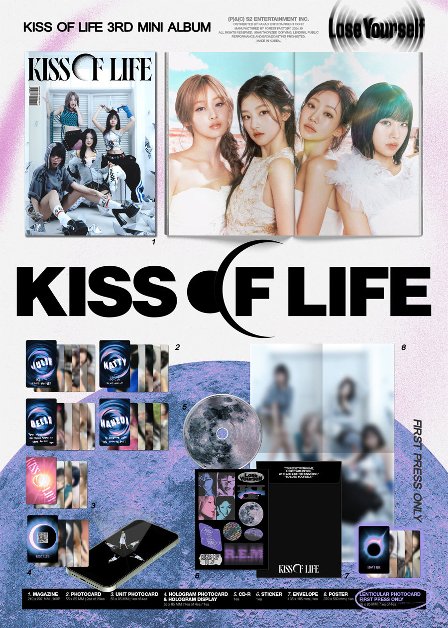 Kiss of Life Lose Yourself (Magazine Ver.)