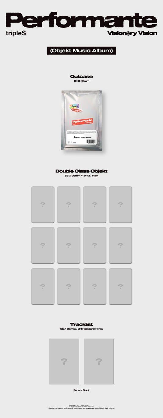 tripleS Visionary Vision Performante (Objekt Music Album)