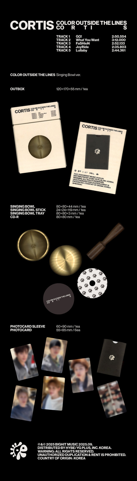 CORTIS Color Outside The Lines (Singing Bowl Ver.)