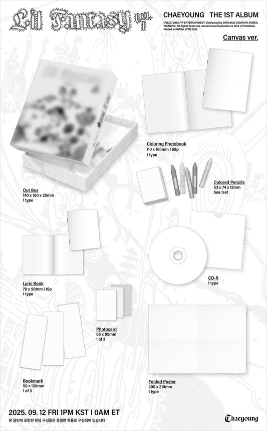 Chaeyoung Lil Fantasy vol.1 (Canvas Ver.)