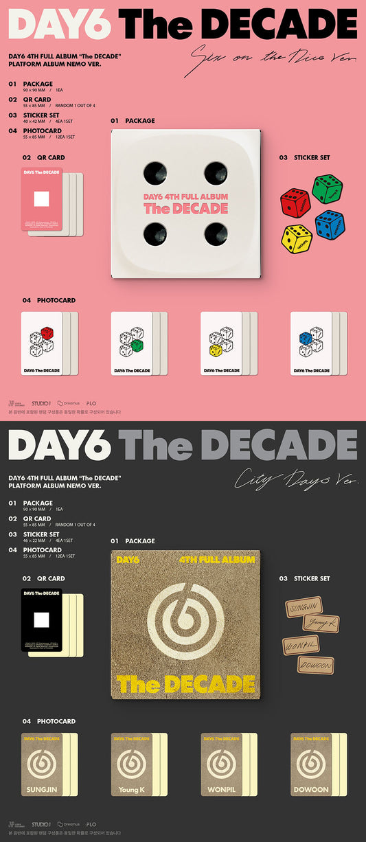 DAY6 The Decade (Platform Album Nemo Ver.)