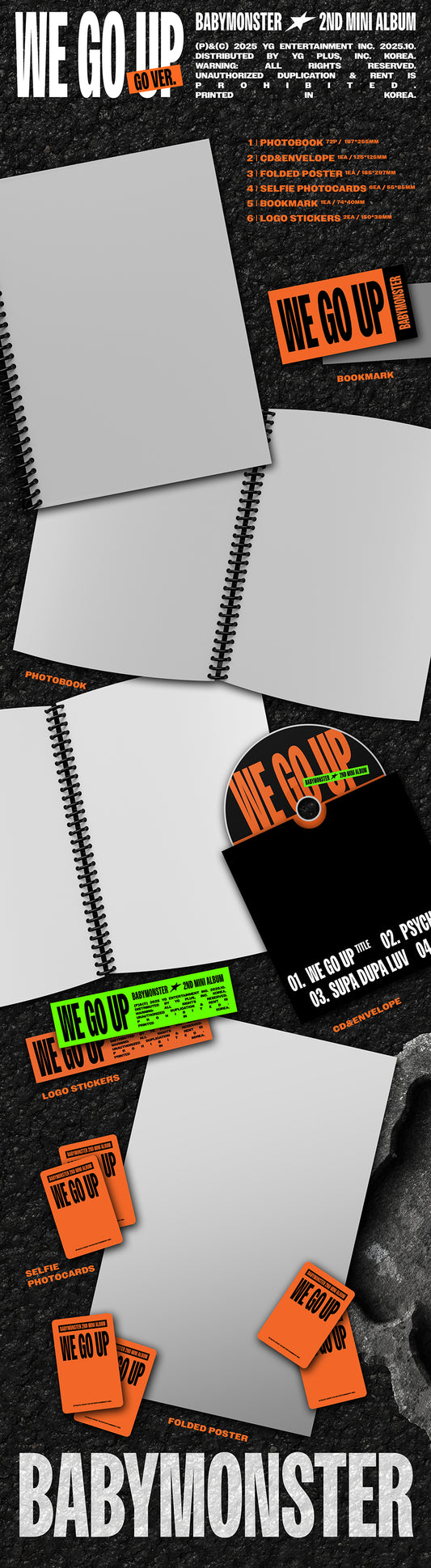 BABYMONSTER We Go Up (Go Ver.)
