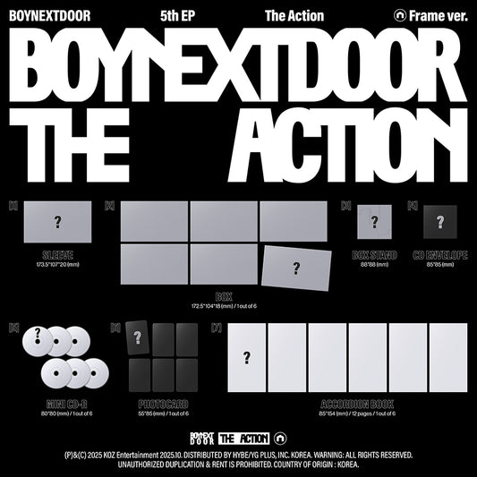 BOYNEXTDOOR The Action (Frame Ver.)