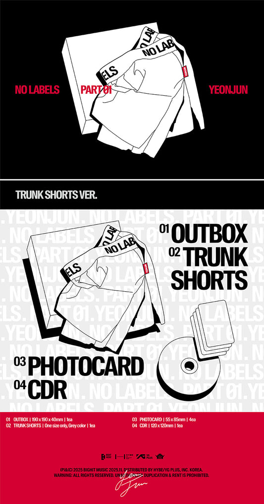 Yeonjun No Labels : Part 01 (Trunk Shorts Ver.)