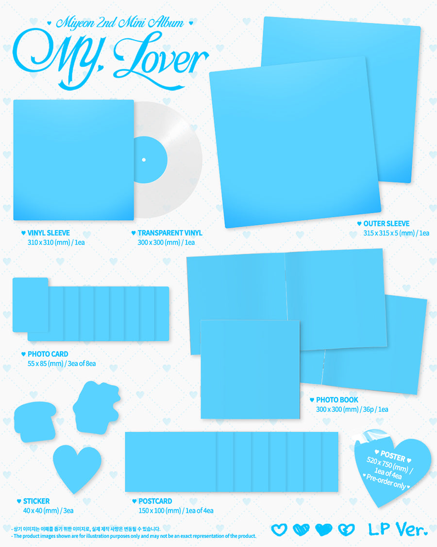 Miyeon MY, Lover (LP Ver.)