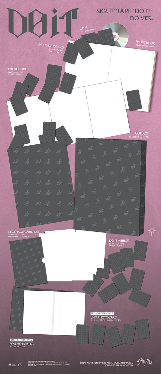 Stray Kids SKZ It Tape Do It (Do Ver.)