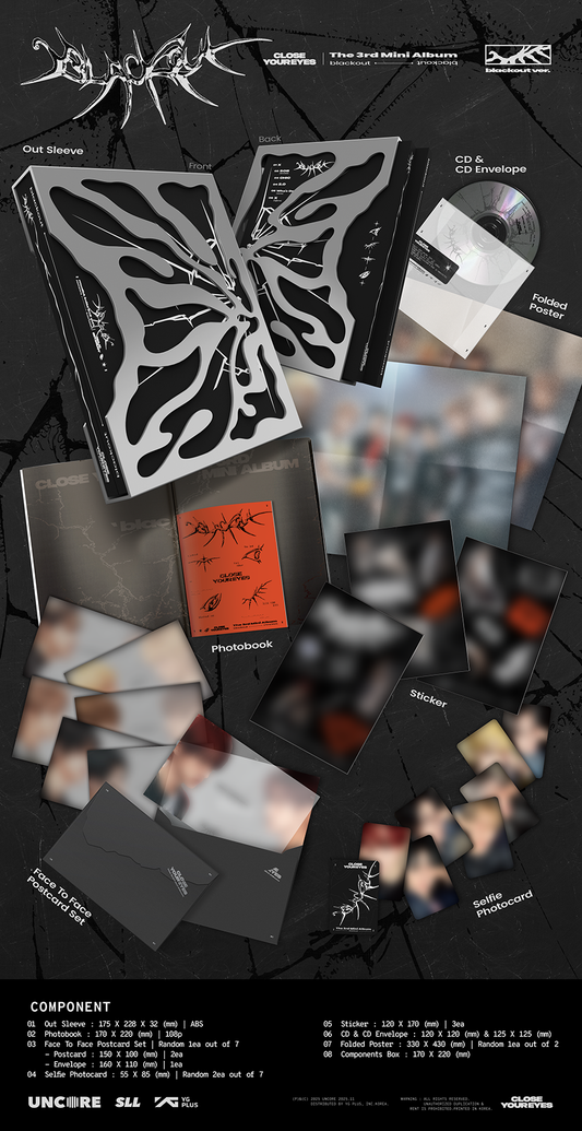 Close Your Eyes blackout (blackout Ver.)