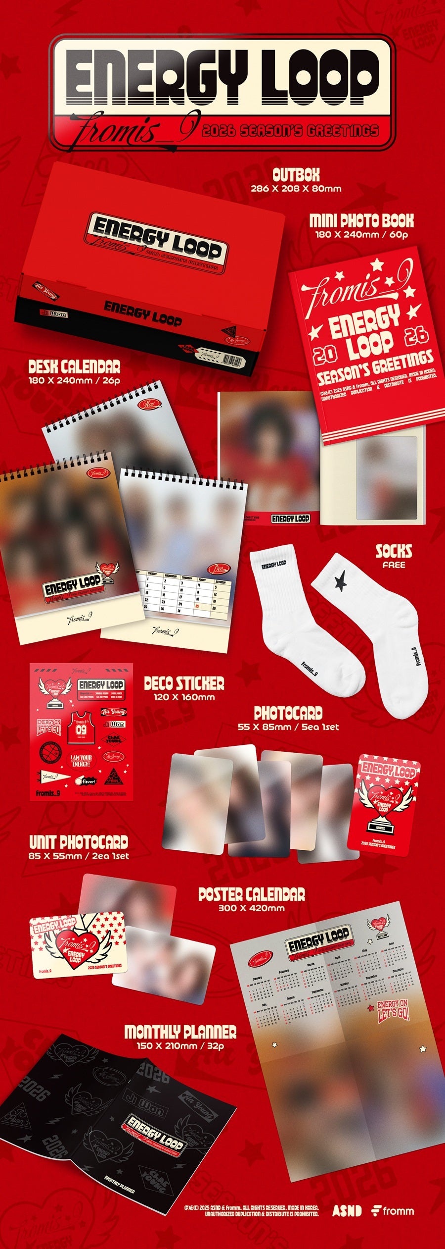 fromis_9 2026 Season's Greetings Energy Loop