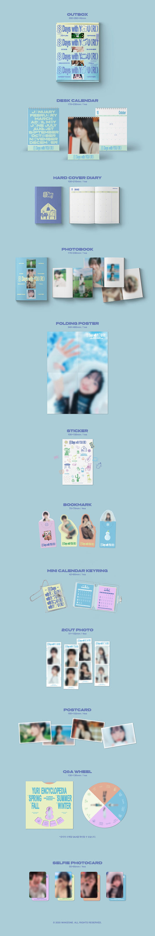 Jo Yuri 2026 Season's Greetings 365 Days with You(Ri)