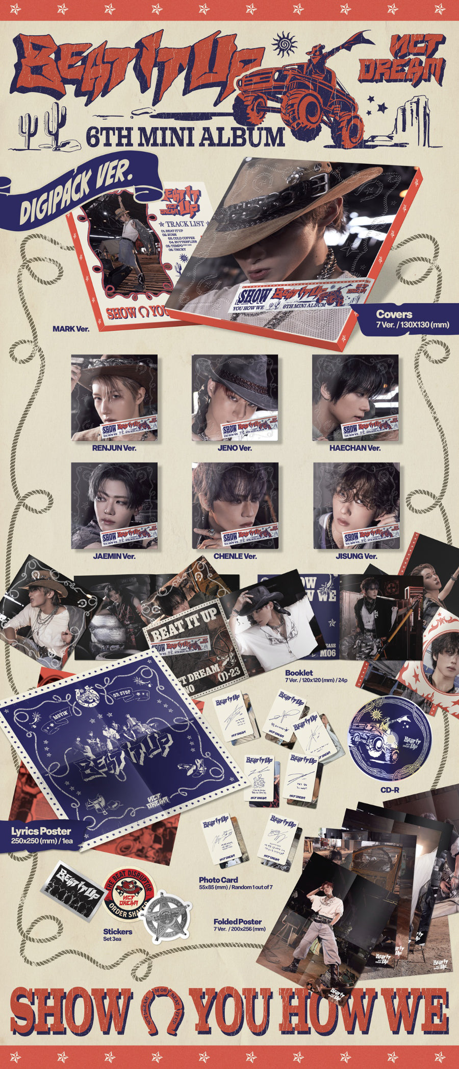 NCT Dream Beat It Up (Digipack Ver.)