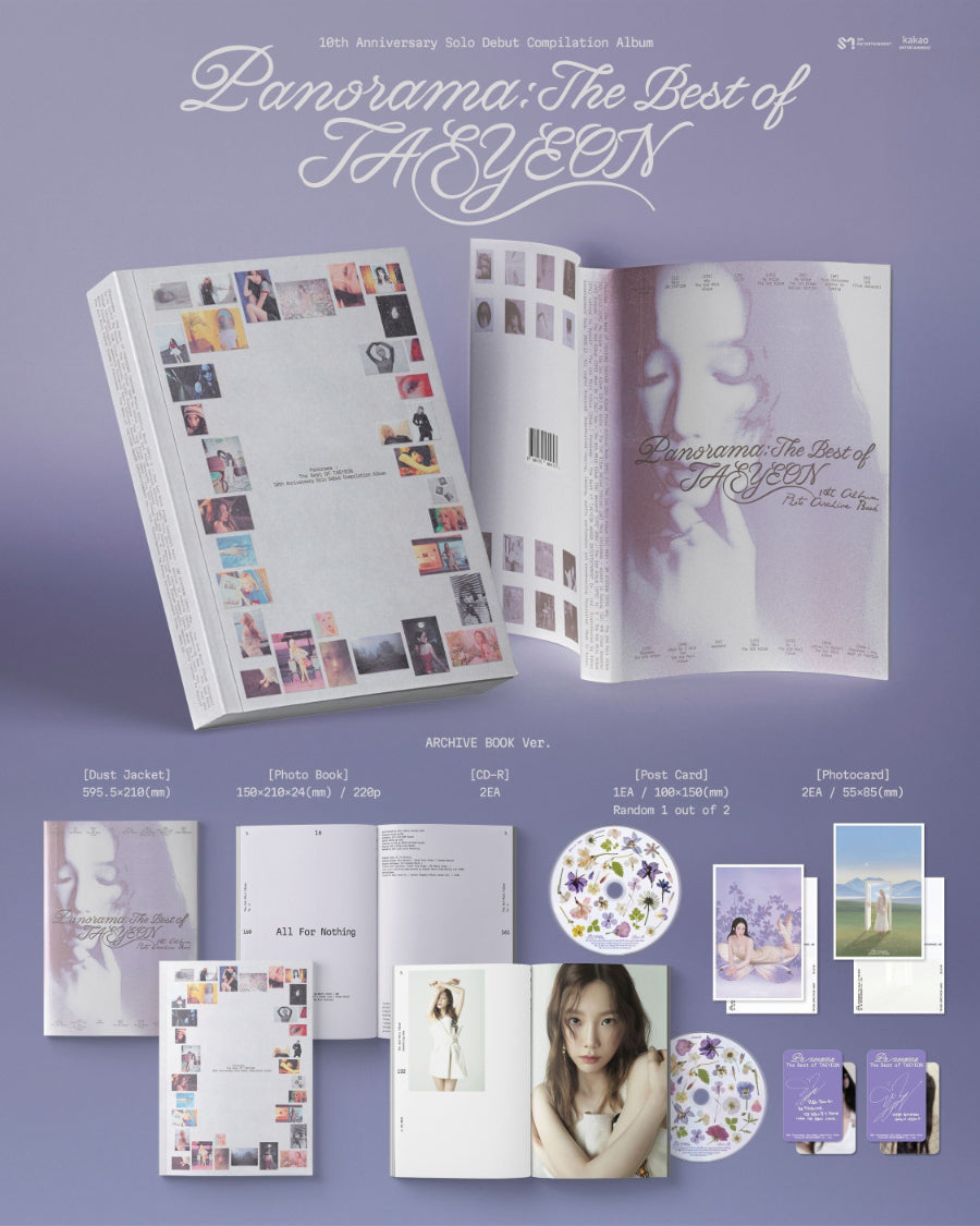 Taeyeon Panorama : The Best of Taeyeon (Archive Book Ver.)