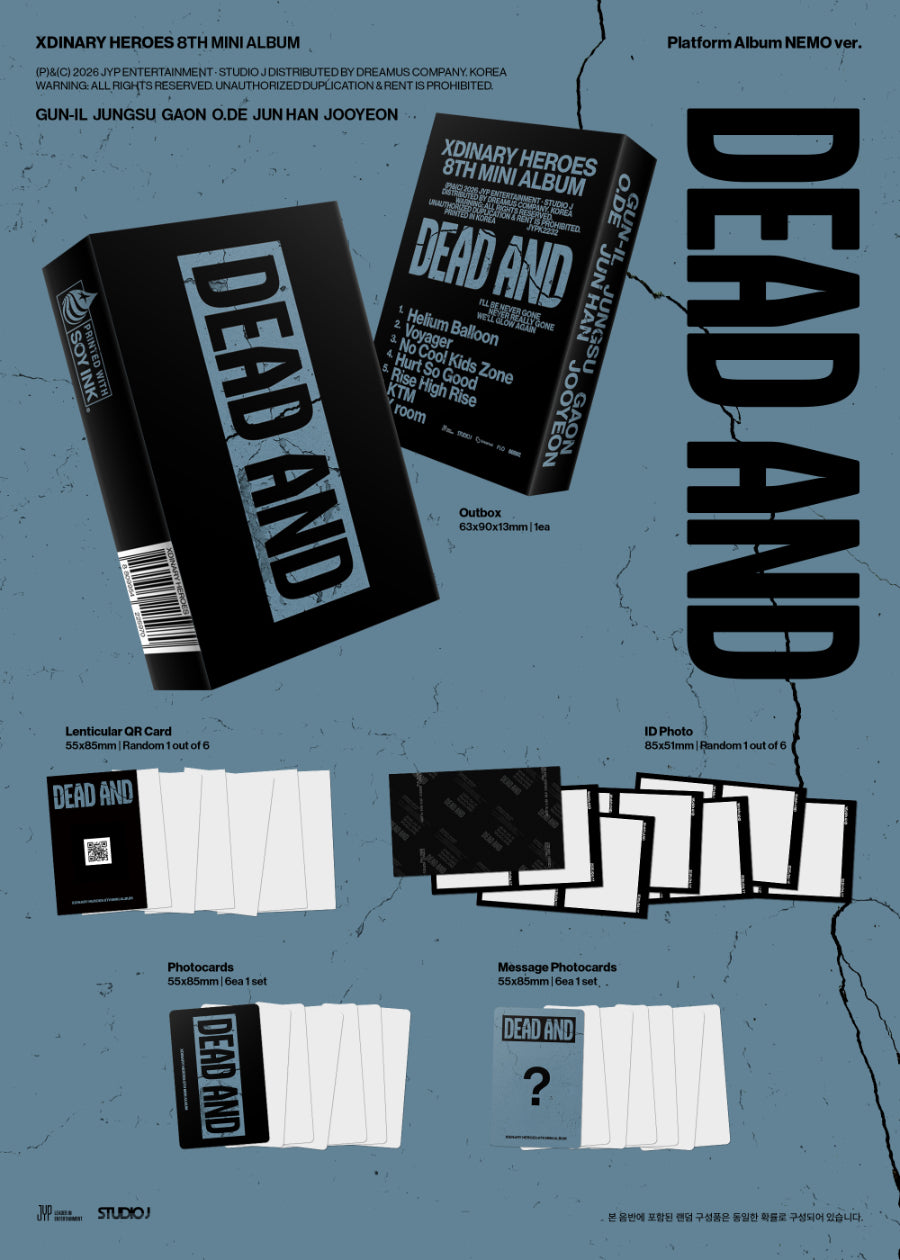 Xdinary Heroes Dead And (Platform Album Nemo Ver.)