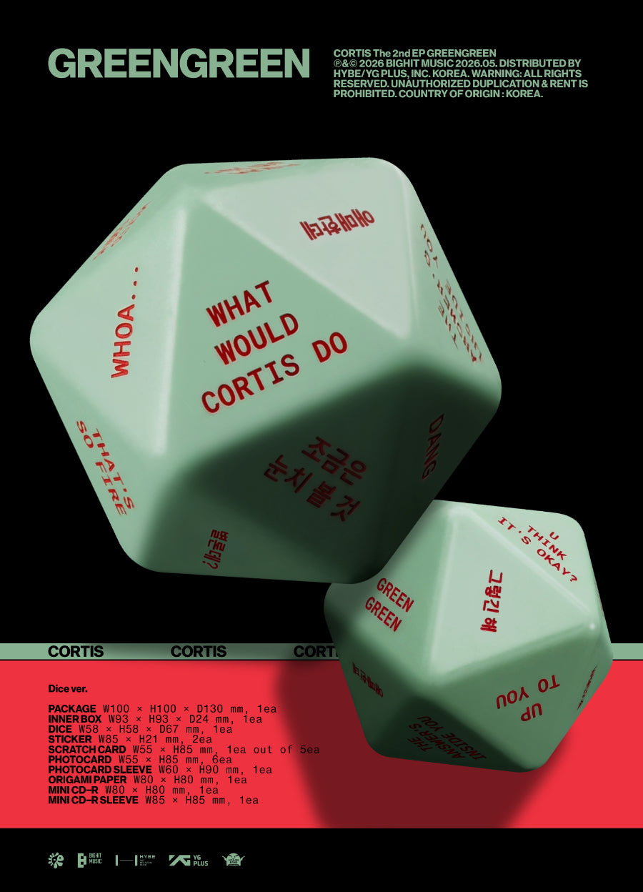 CORTIS GreenGreen (Dice Ver.)