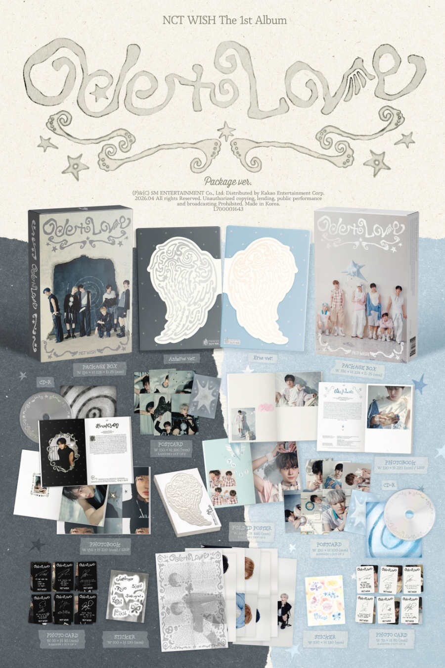 NCT Wish Ode to Love (Package Ver.)