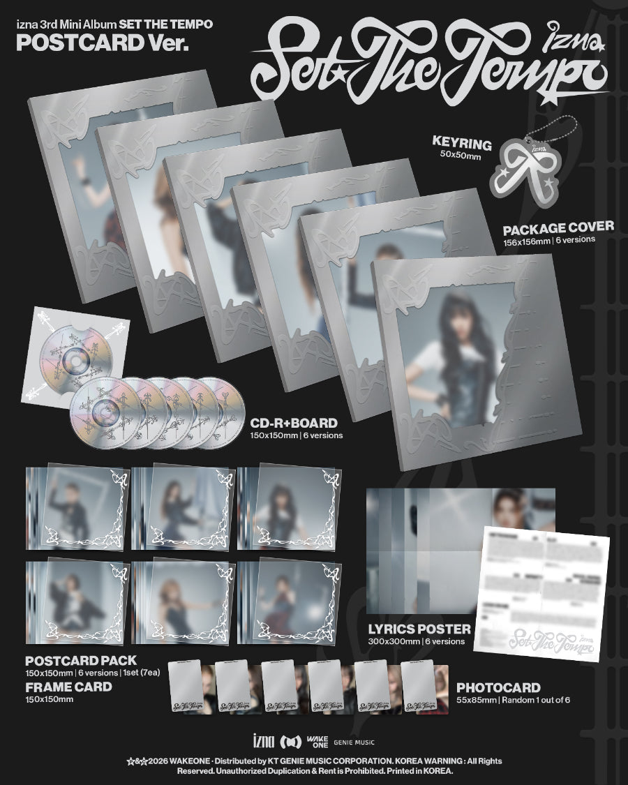izna Set The Tempo (Postcard Ver.)