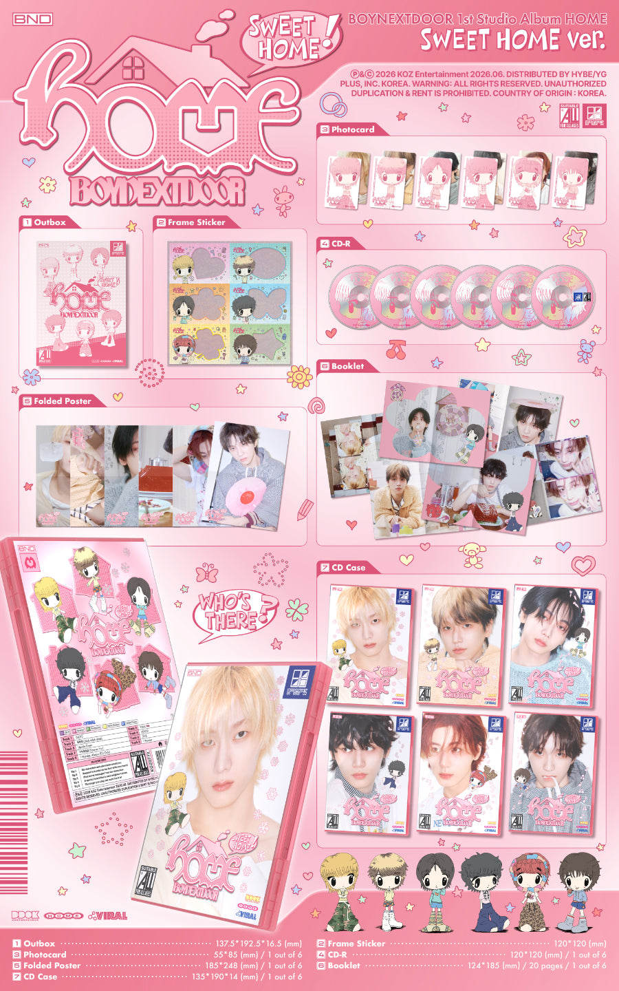 BOYNEXTDOOR Home (Sweet Home Ver.)
