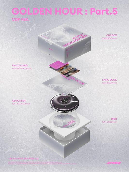 ATEEZ Golden Hour : Part. 5 (CDP Ver.)